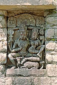 Baijnath Temple - the walls and the Shikhara have characteristic niches with images of gods and goddess.